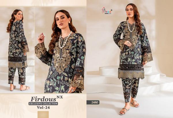 Shree Firdous Exclusive Collection Vol 24 Nx Cotton Pakistani Suits Collection